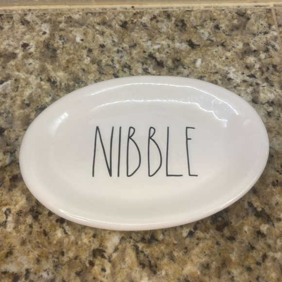 Rae Dunn Nibble Appetizer Plate - Picture 1 of 5